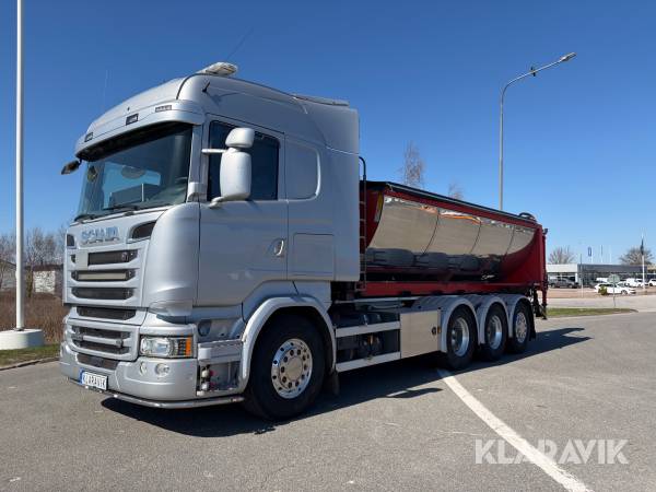 Lastväxlare Scania R580, V8 med sprider