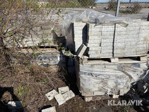 Marksten - 210x140mm. Minst 14 m²