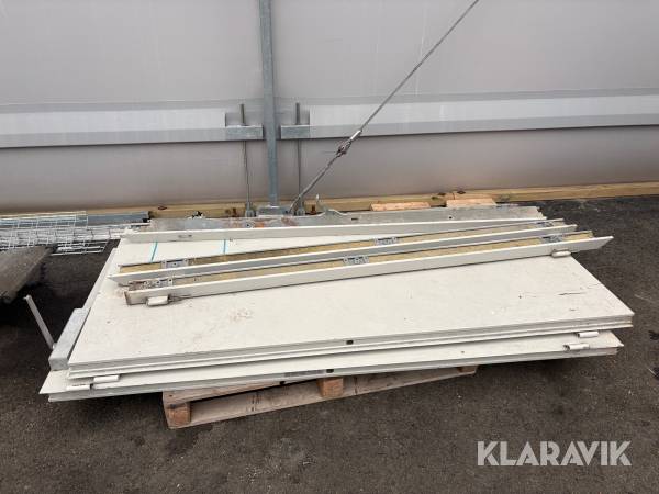 Dubbeldörr stål Daloc