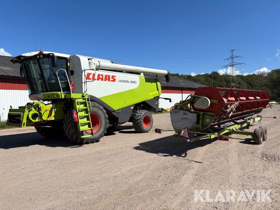 Skördetröska Claas Lexion 560