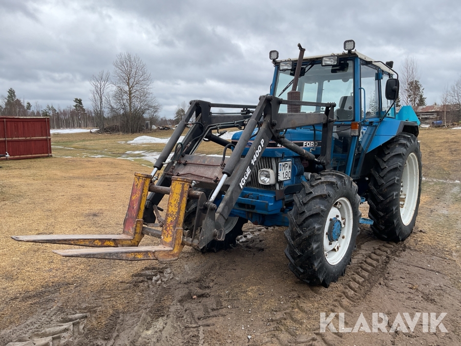 Traktor Ford 4610 med lastare