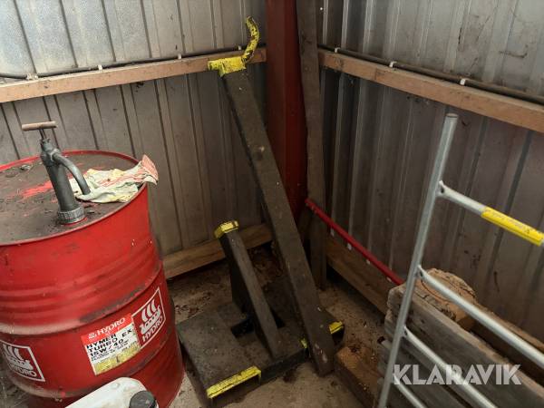 Storsäckslyft för pallgafflar