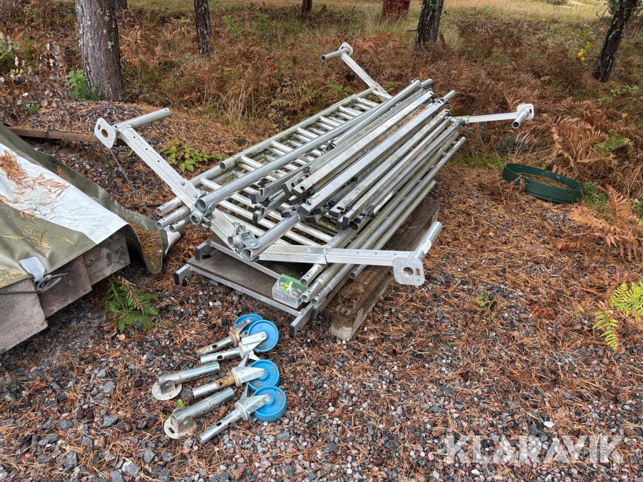 Byggställning komplett