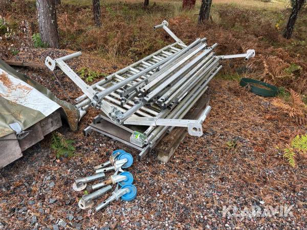Byggställning komplett