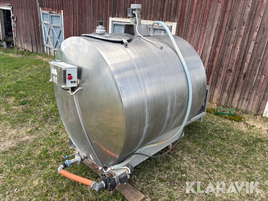 Mjölktank Wedholms DF 853 AD 1600L