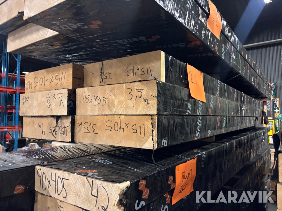 Träbalkar 115x405mm