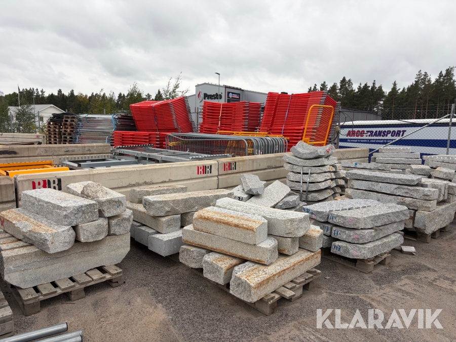 Kantsten i Granit & radier