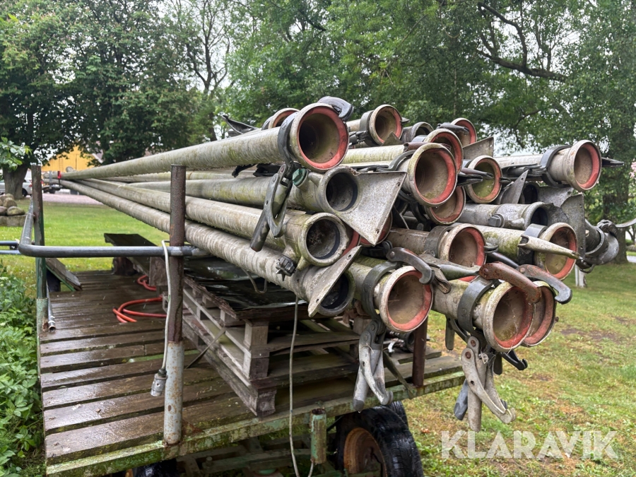Bevattningsrör aluminium 40st