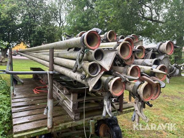 Bevattningsrör aluminium 40st