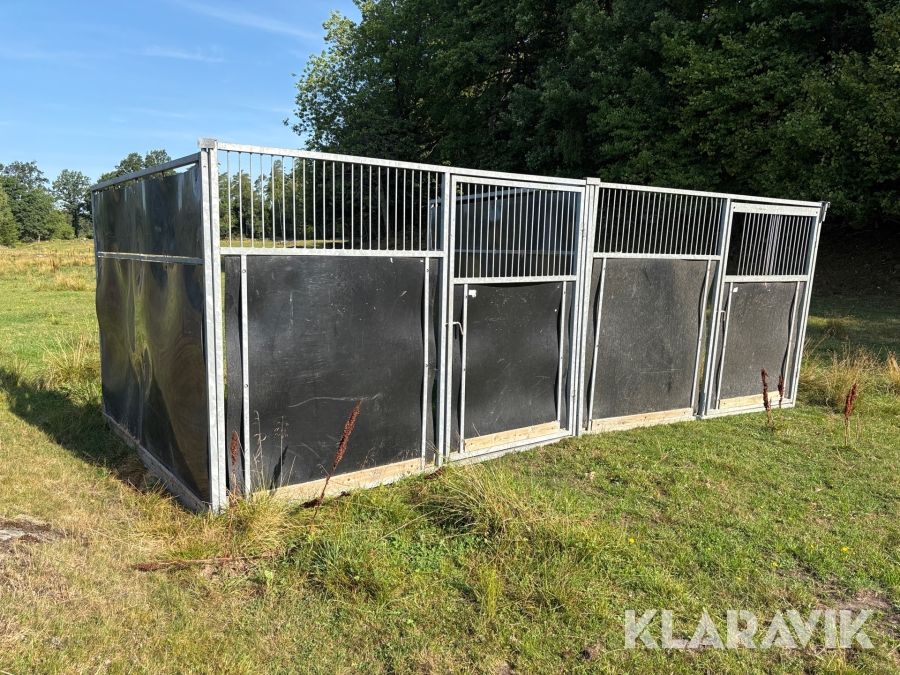 Mobilt häststall / hästboxar