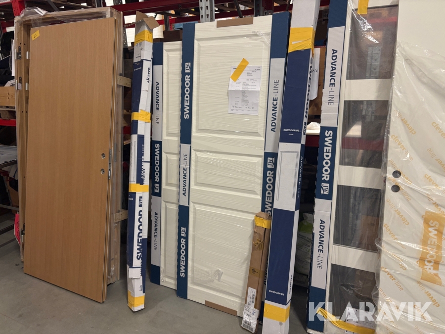 Innedörrar 2 st Swedoor