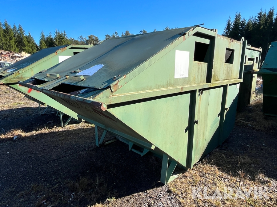 Liftdumpercontainer/Återvinningscontainer Frinab