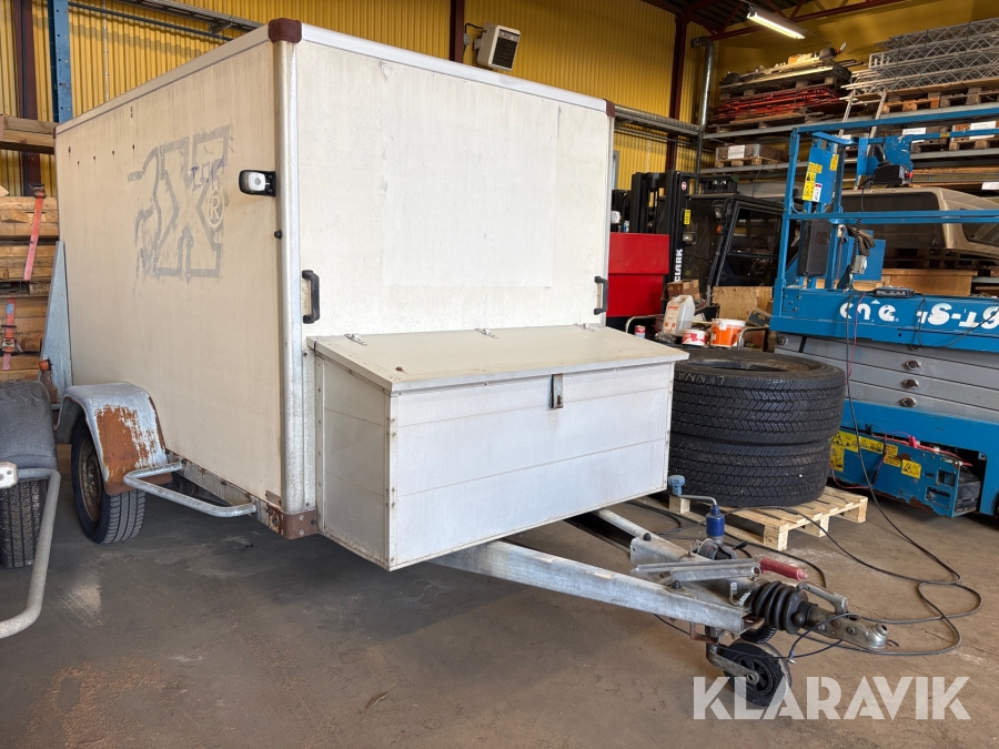 Personbilssläp Brenderup 45G motorcykelsläp