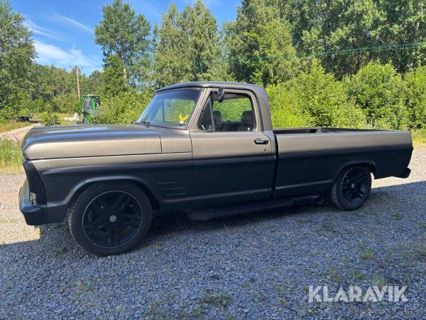 Veteranbil Ford F-100 Enkelhytt 5.9 V8 1971