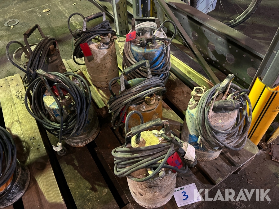 Millimeterpumpar Tsurumi LB-480 7 st