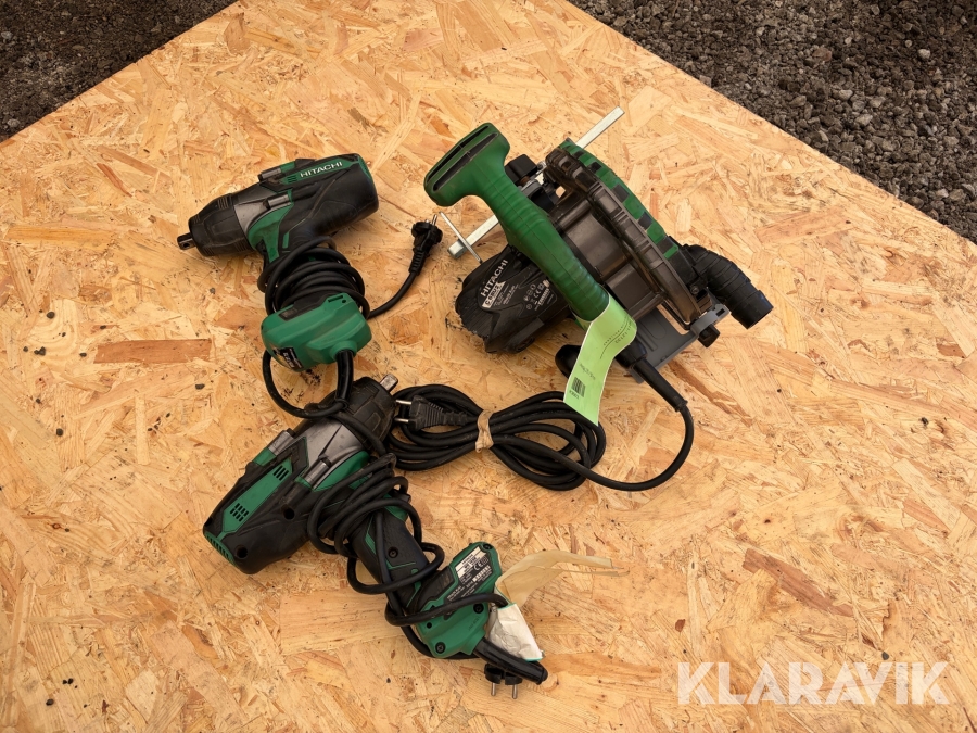 Mutterdragare & cirkelsåg Hitachi
