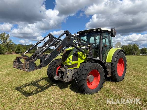 Traktor Claas Ares 577 ATZ med Frontlastare