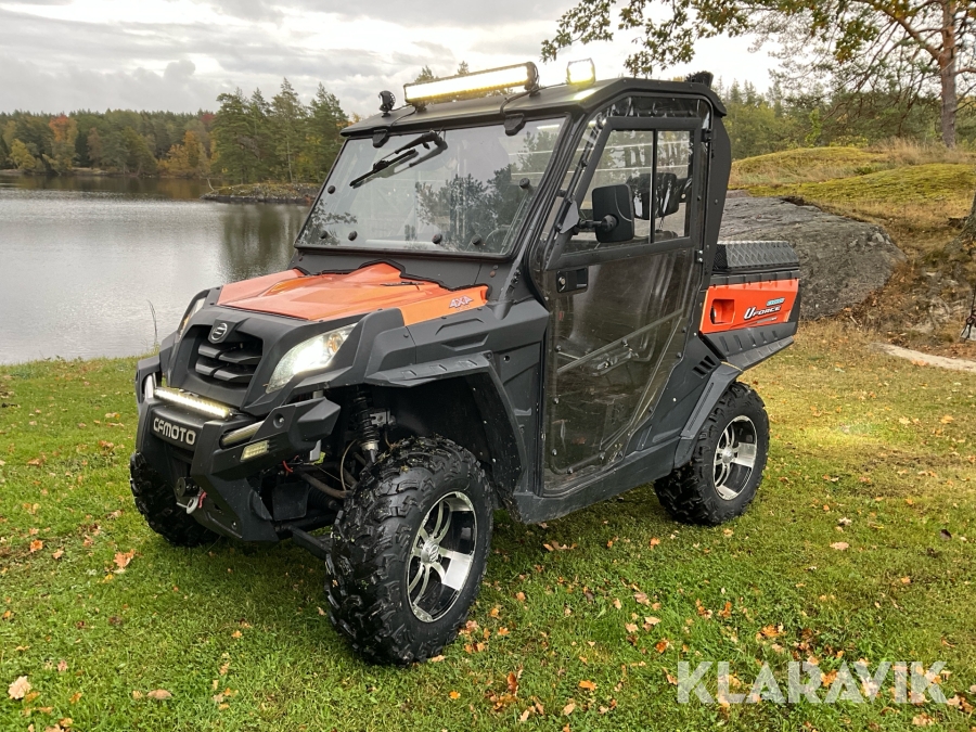 Utv CFmoto CF800UU-A 4x4 med snöplog