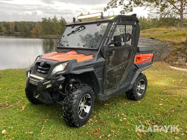 Utv CFmoto CF800UU-A 4x4 med snöplog