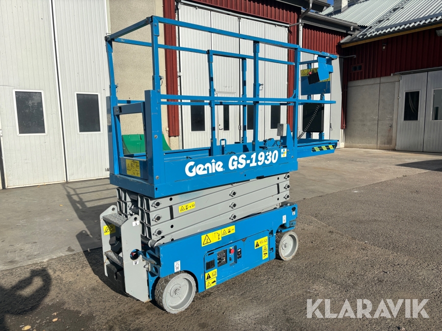 Saxlift Genie GS-1930 nya batterier