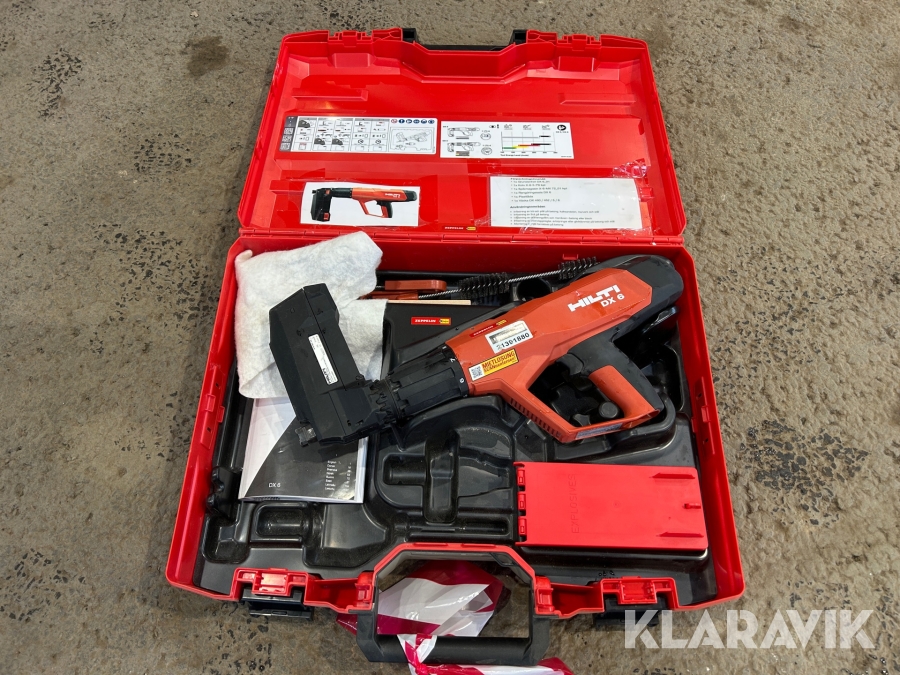 Bultpistol Hilti DX 6 krut