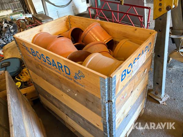 Diverse detaljer PVC markrör