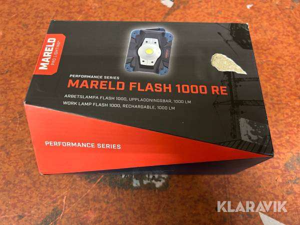 Arbetslampa Mareld Flash 1000