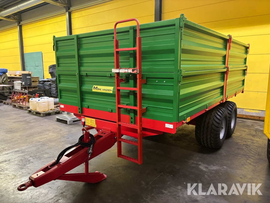Tippvagn/spanmmålsvagn Möre Maskiner T-080/2A