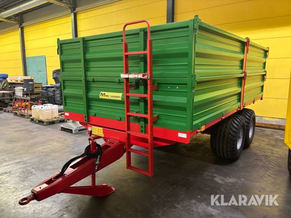 Tippvagn/spanmmålsvagn Möre Maskiner T-080/2A