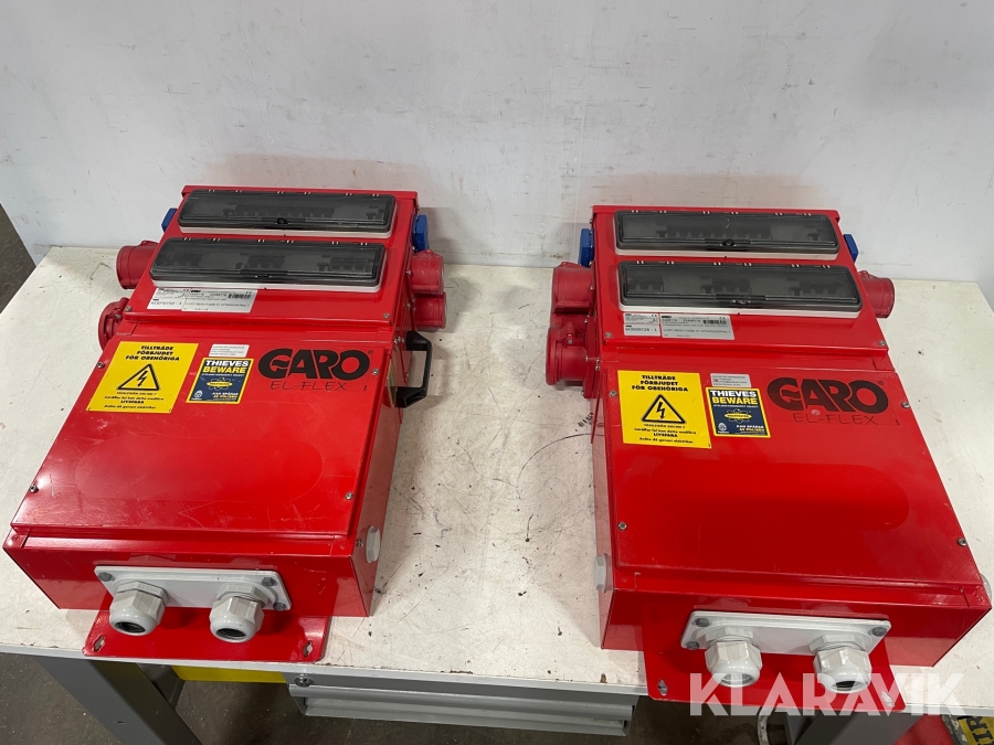 Trappcentraler 100A Garo U GTC100/01/13206-31