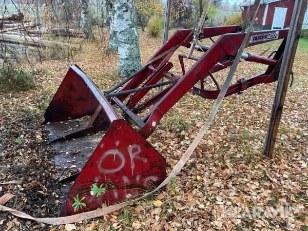 Lastare med snöskopa Ålö Quicke 2000