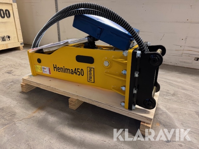 Hydraulhammare Henima 450 S30 m/garanti (Ny)