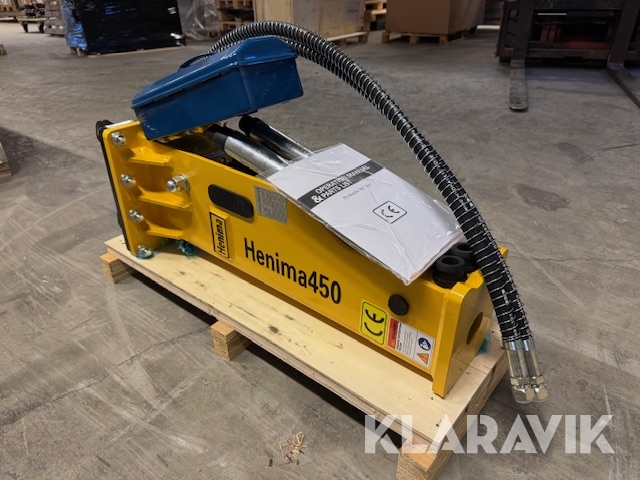 Hydraulhammare Henima 450 S30 m/garanti (Ny)