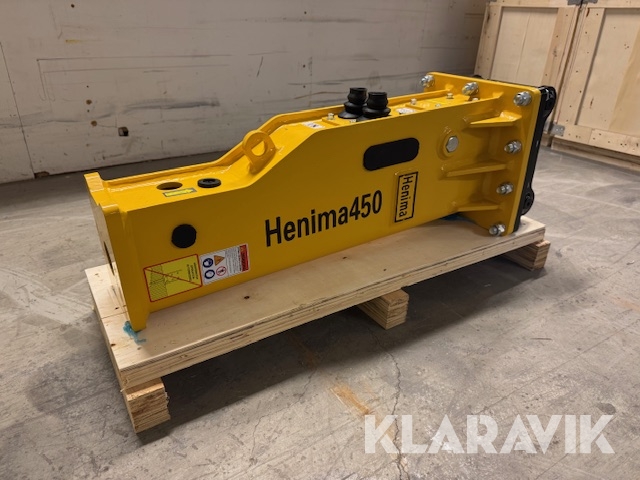 Hydraulhammare Henima 450 S30 m/garanti (Ny)