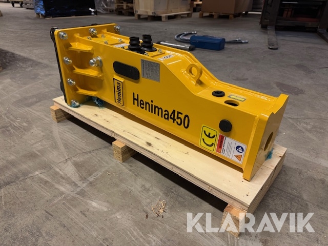Hydraulhammare Henima 450 S30 m/garanti (Ny)