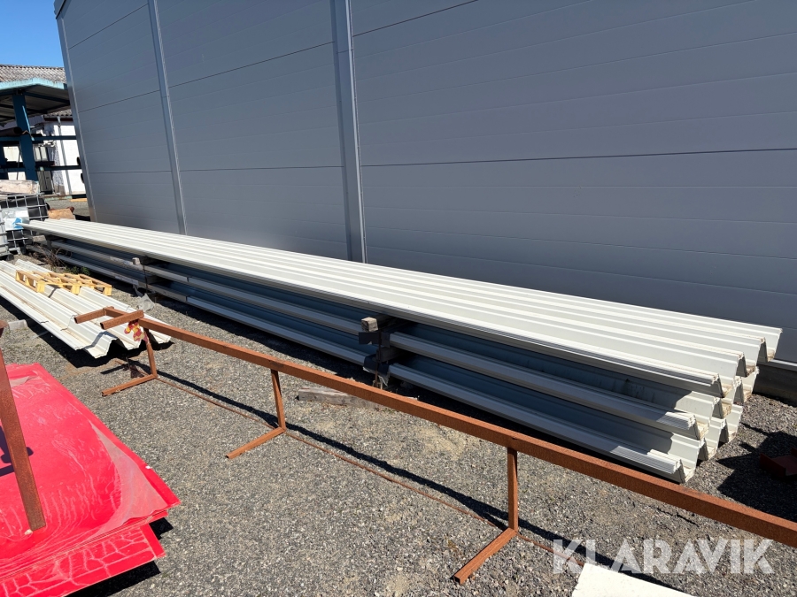 Högprofilplåt Lindab 115 vit