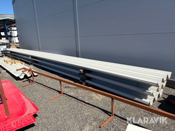 Högprofilplåt Lindab 115 vit