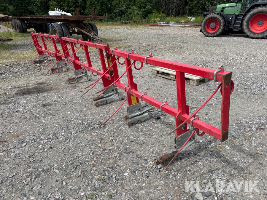 Halmharv Väderstad CR 650 straw harrow 3 delar till Carrier