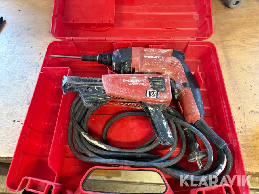 Skruvdragare med skruvautomat Hilti SD2500