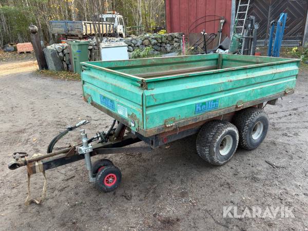 2-axlad Tippkärra Kellfri T125