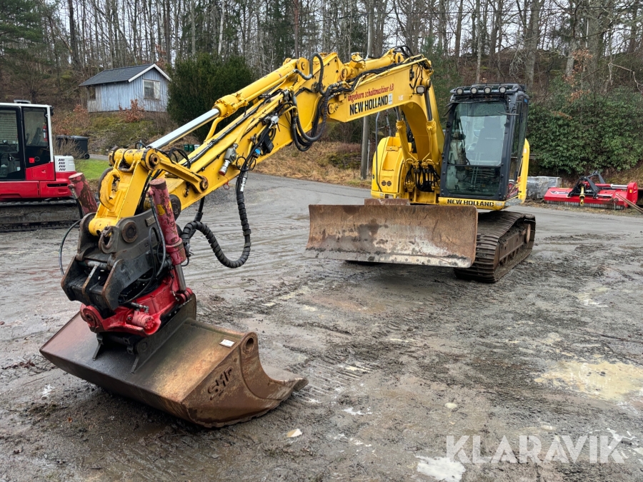 Grävmaskin New Holland Kobelco E160C Blade Runner