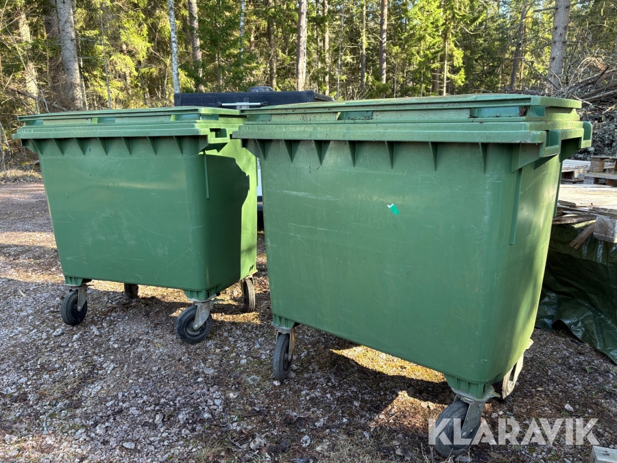 Sopkärl Sulo 600L 2st
