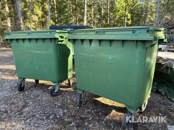 Sopkärl Sulo 600L 2st