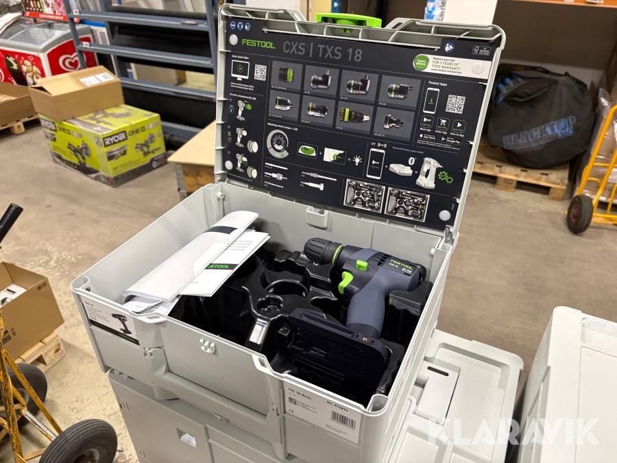 Borrmaskin Festool TXS 18-Basic