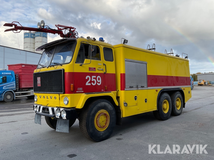 Brandbil Volvo F 89-38 6x6