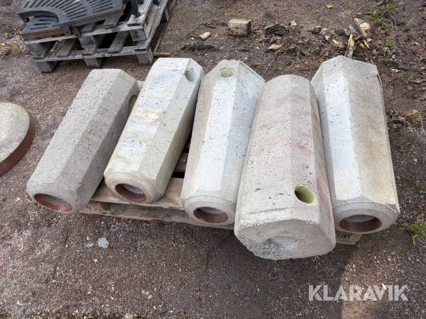 Stolpfundament 7 st