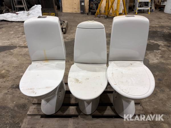 Toalett IFÖ 3 st