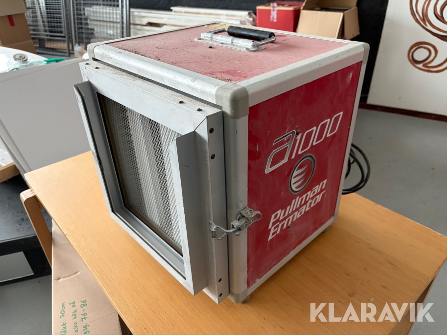 Luftrenare Pullman Ermator A1000