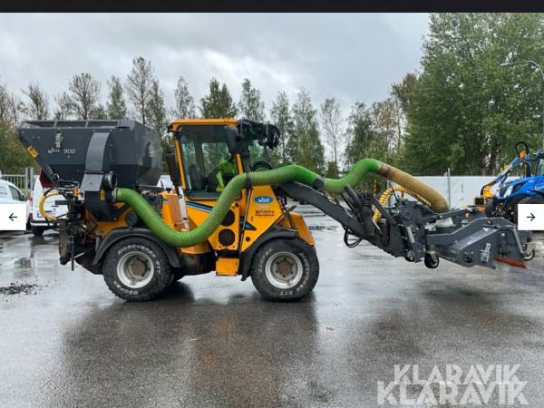 Lövsug/Blås Wille Optim 900 med hydrauliskt borstaggregat Wille Optim 900
