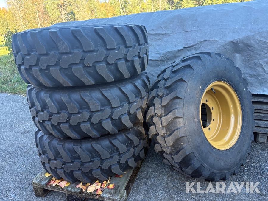 Däck till Hjullastare Dunlop 405/70R20 4st